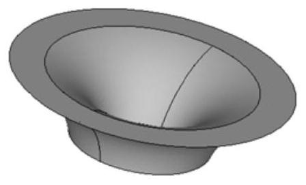 Geometric reconstruction method based on finite element model