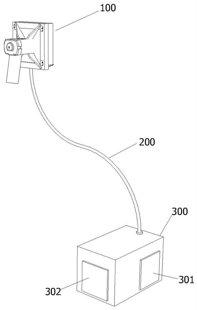 A dust-absorbing wall grinding system with adjustable grinding depth