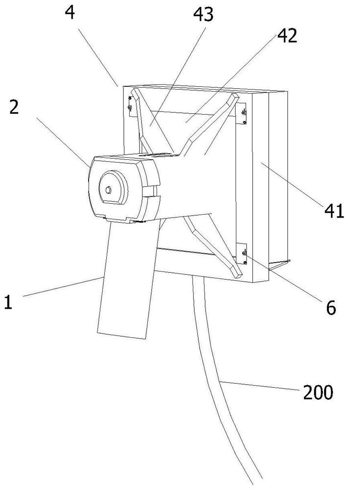 A dust-absorbing wall grinding system with adjustable grinding depth