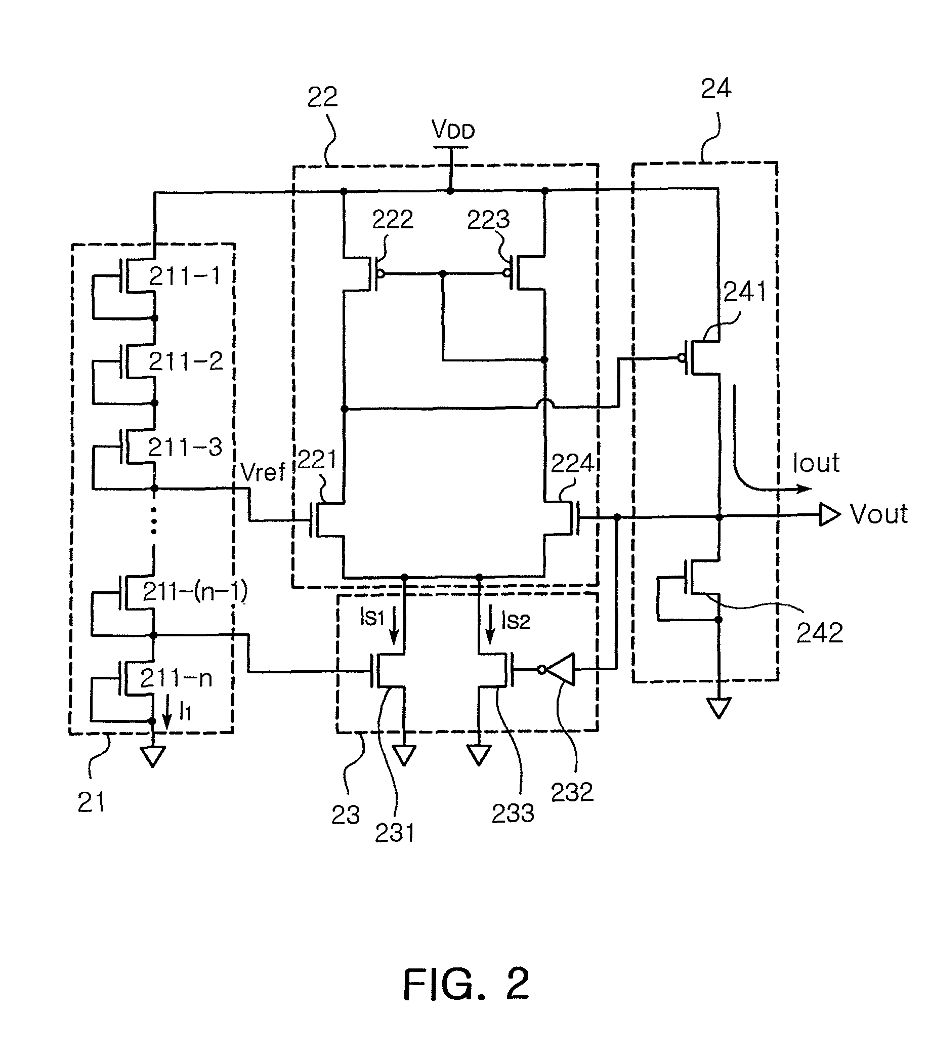 Voltage regulating apparatus having a reduced current consumption and settling time