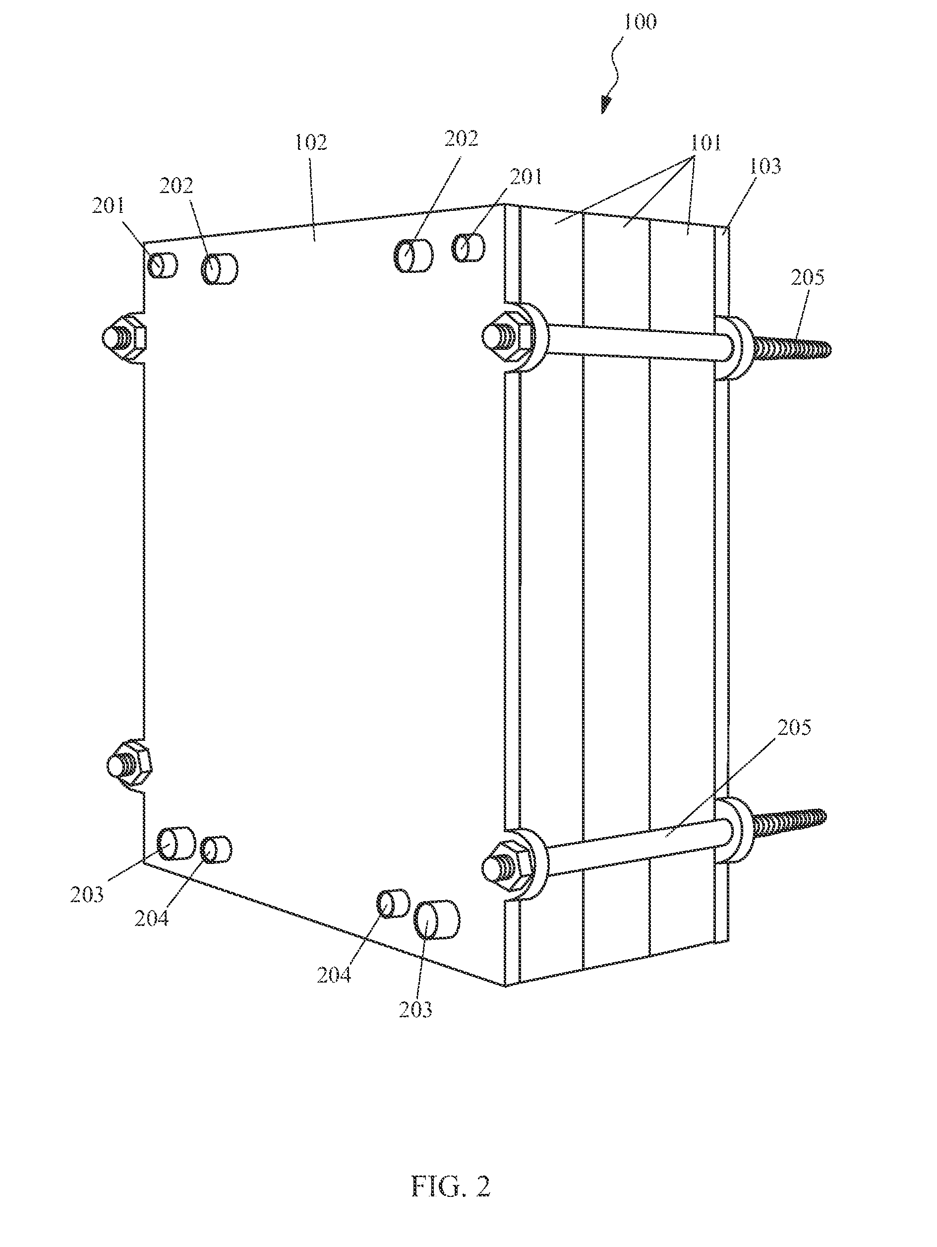 Modular evaporator and thermal energy storage system for chillers