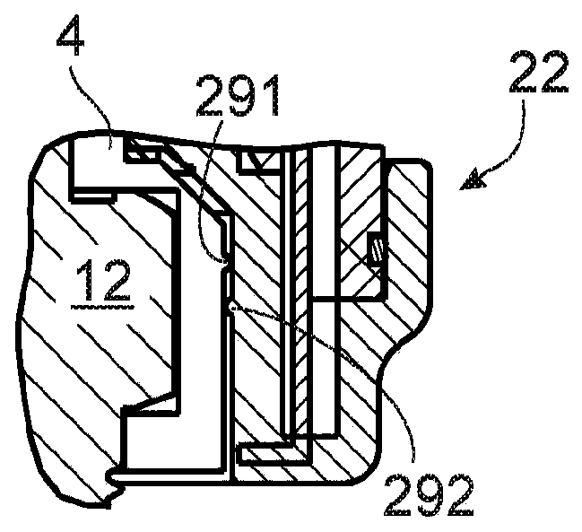 An access control device, method for controlling the access to a tank