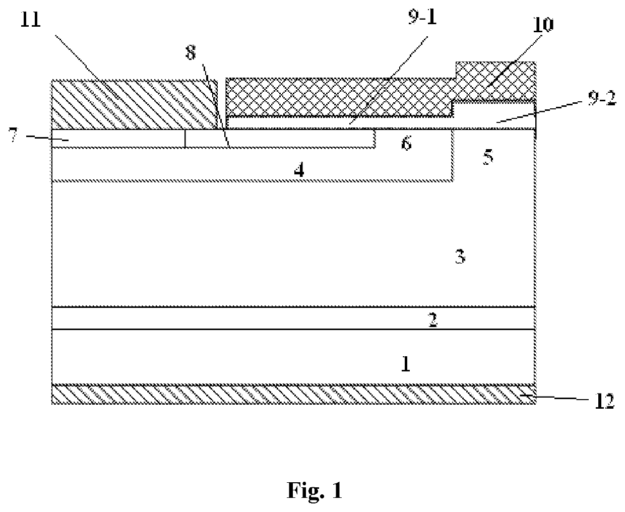 Silicon carbide MOSFET device and method for manufacturing the same