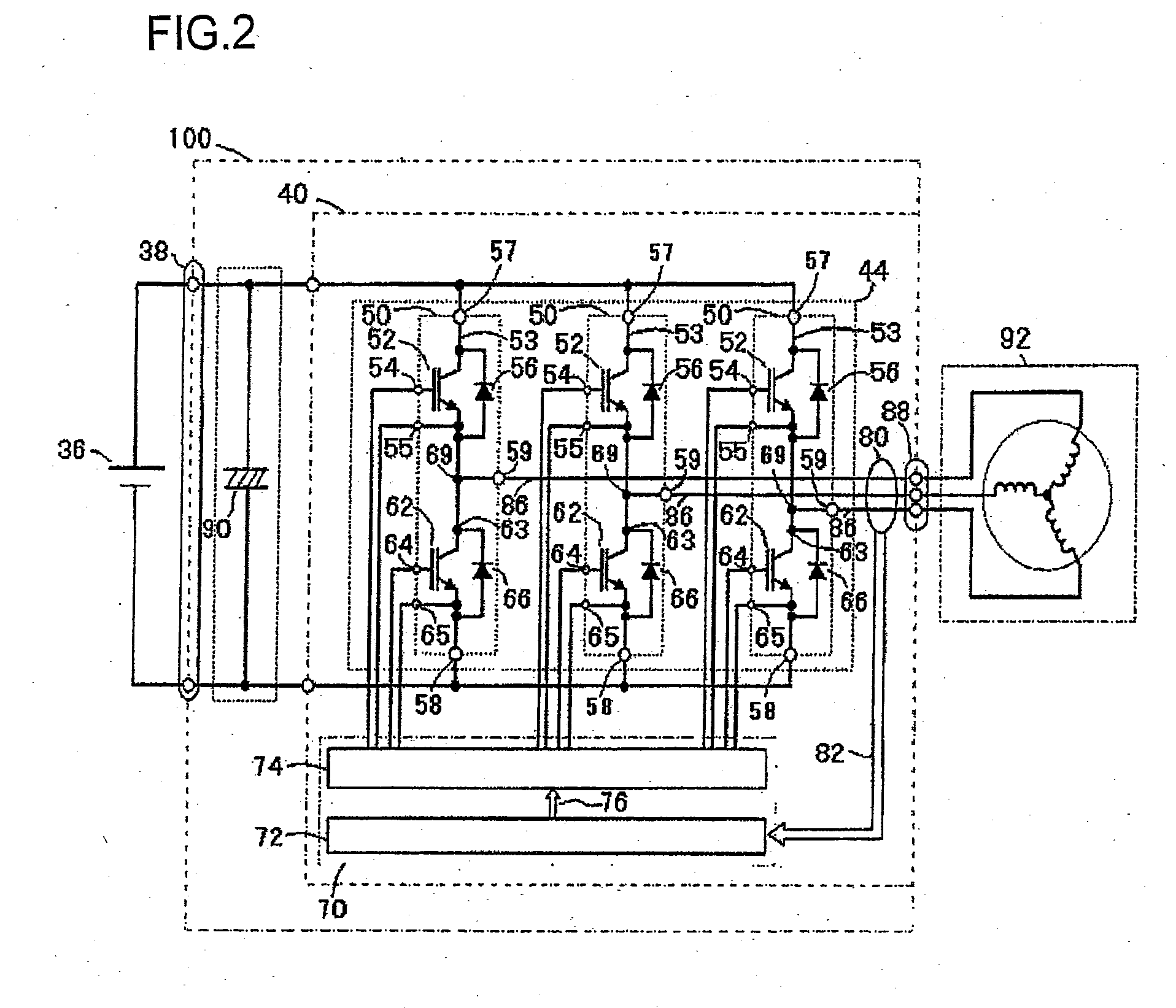 Power Semiconductor Module for Inverter Circuit System