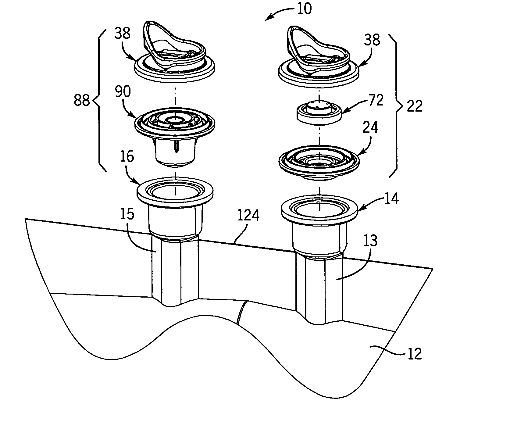 Medical fluid container