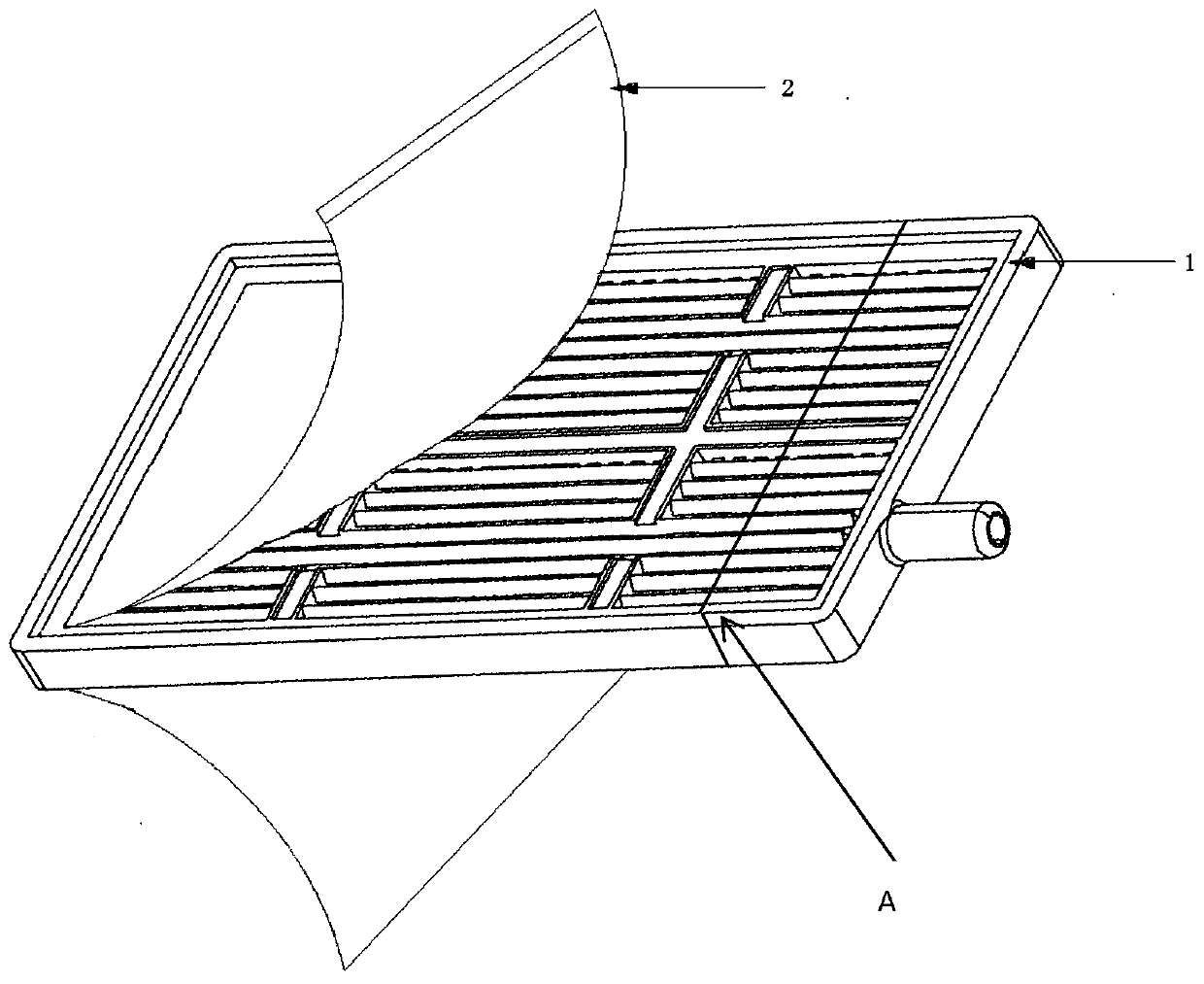 Film framework for oxygen production compressor