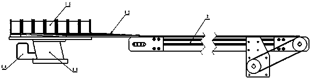 Multi-channel flaky material feeding method and device