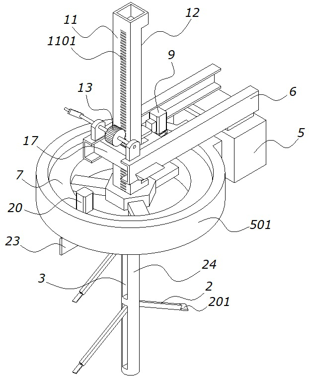 Proportioning device and proportioning method of water-based flexographic printing ink