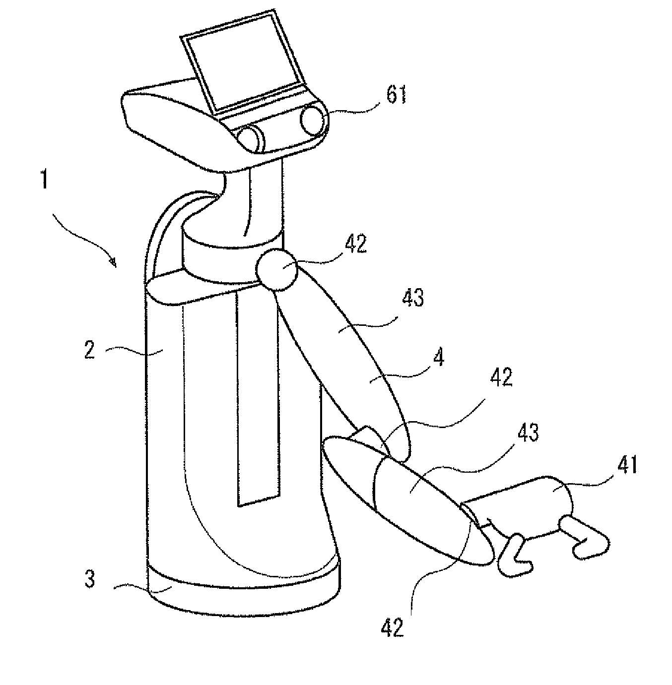 Motion limiting device and motion limiting method