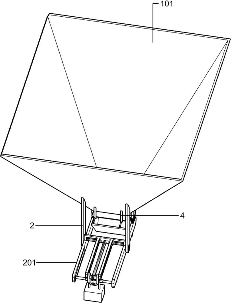 Fertilizer application device for agricultural farmland cultivation