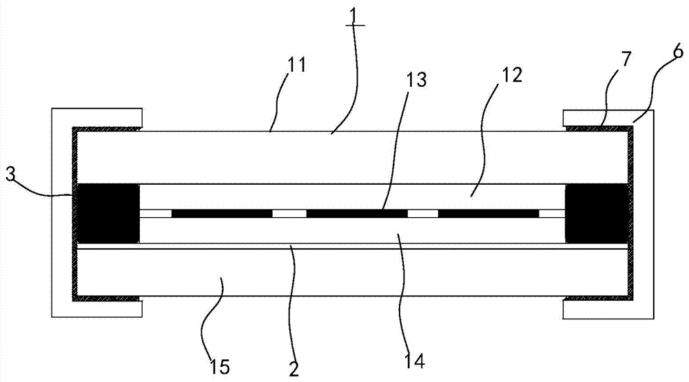 Photovoltaic cell assembly with two glass layers