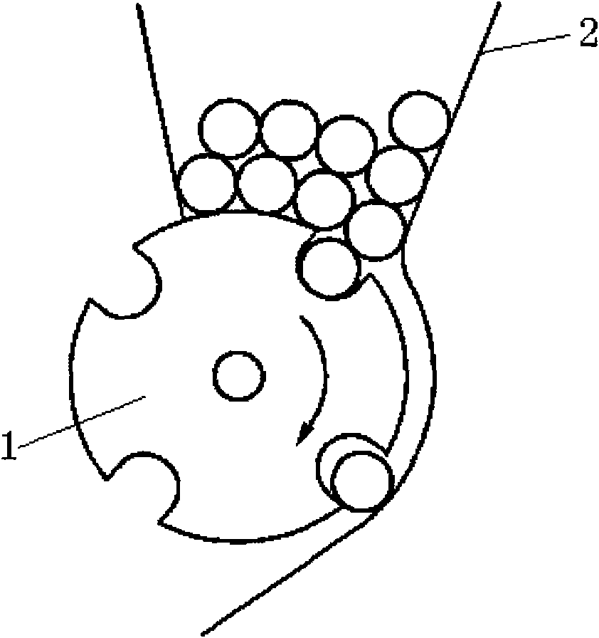 Device for longitudinally cutting cigarettes