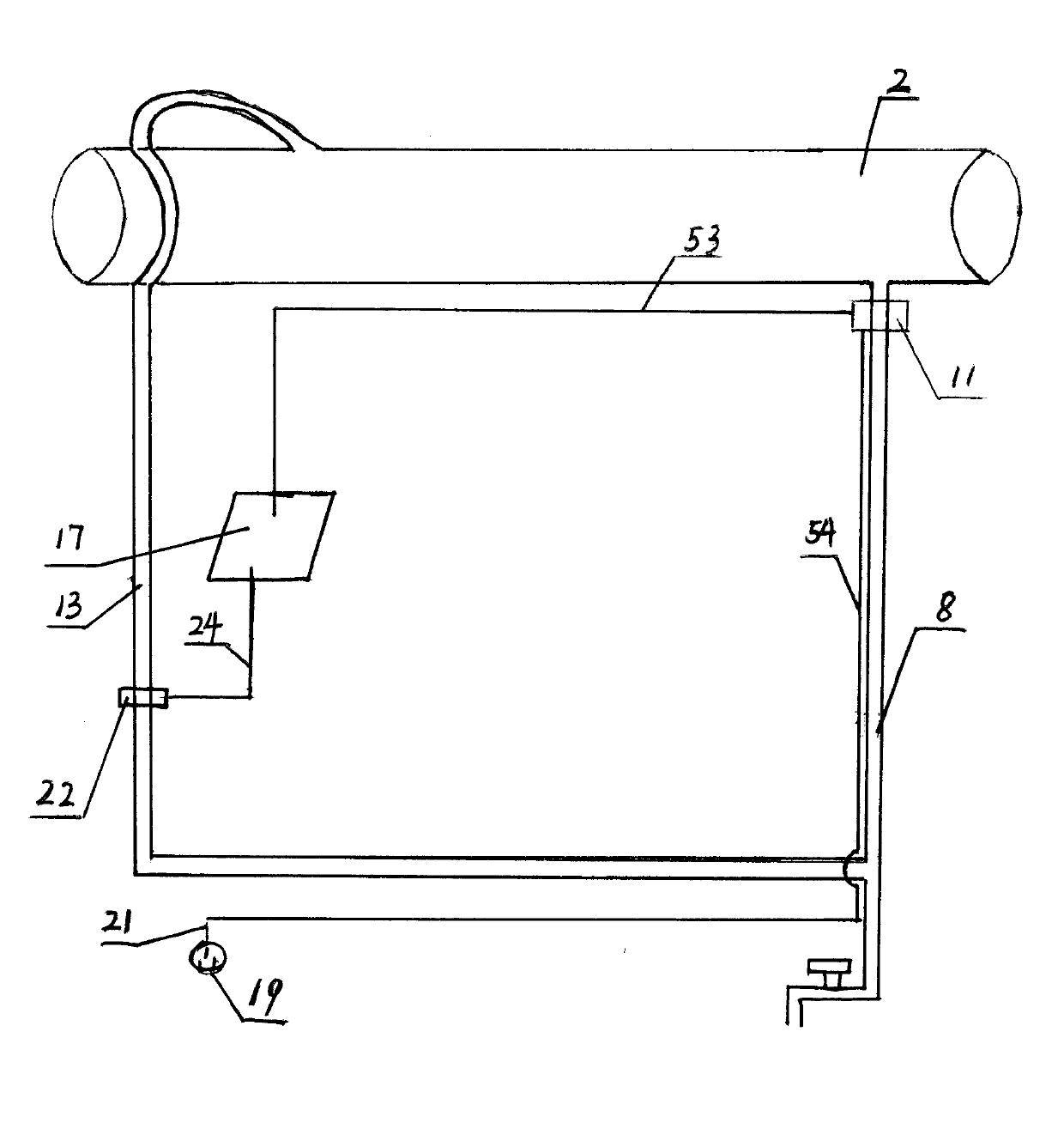 Multiuser supercharged temperature-regulated water-saving device