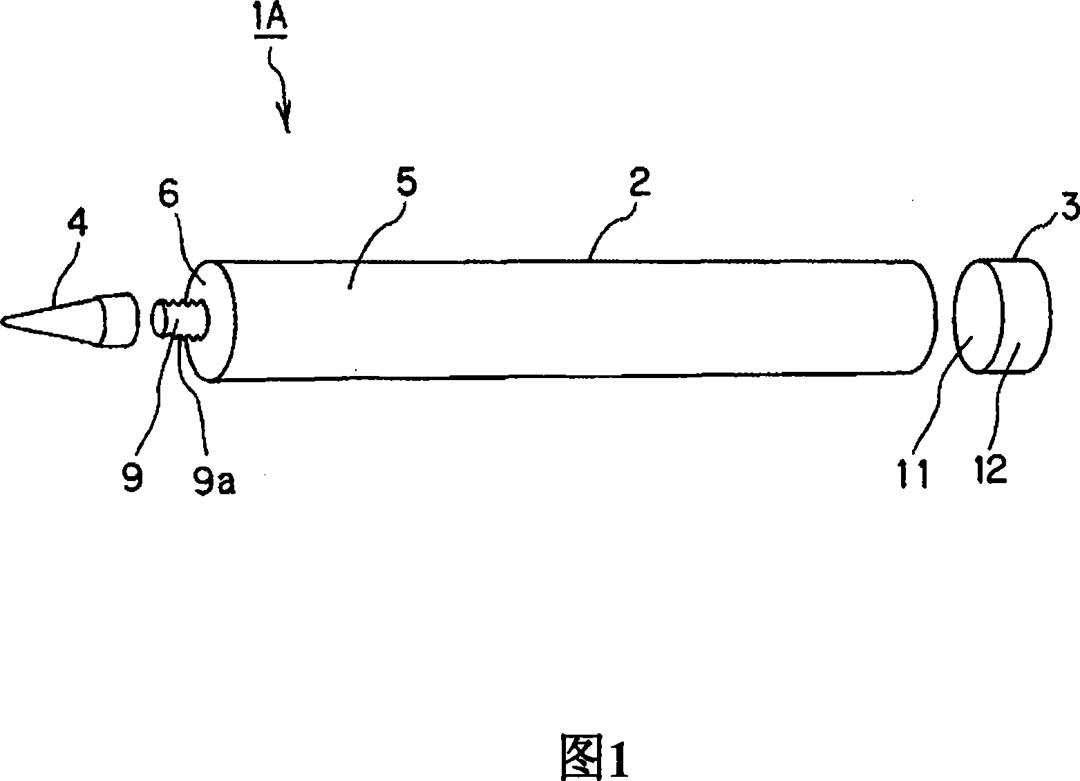 Cartridge for viscous fluid object