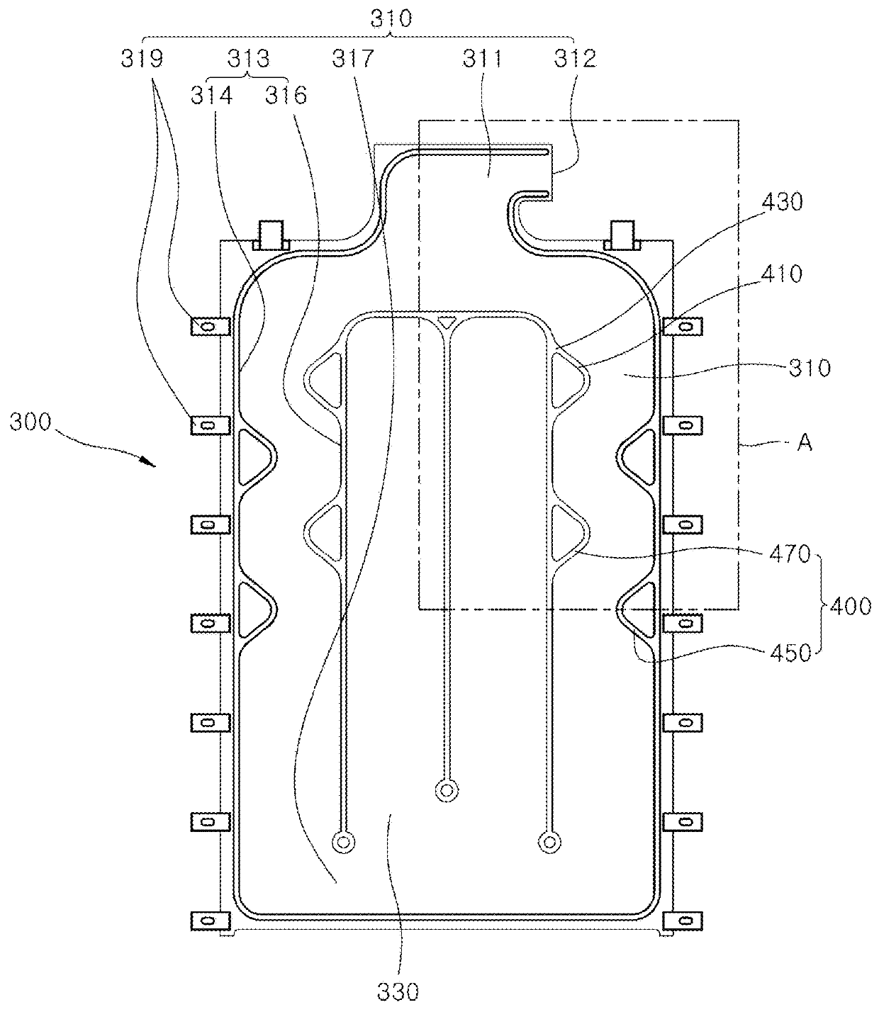 Roof airbag apparatus