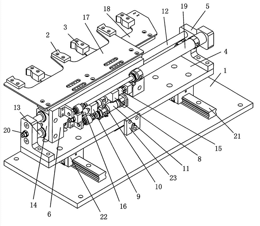 Adjustable clamping mobile manipulator