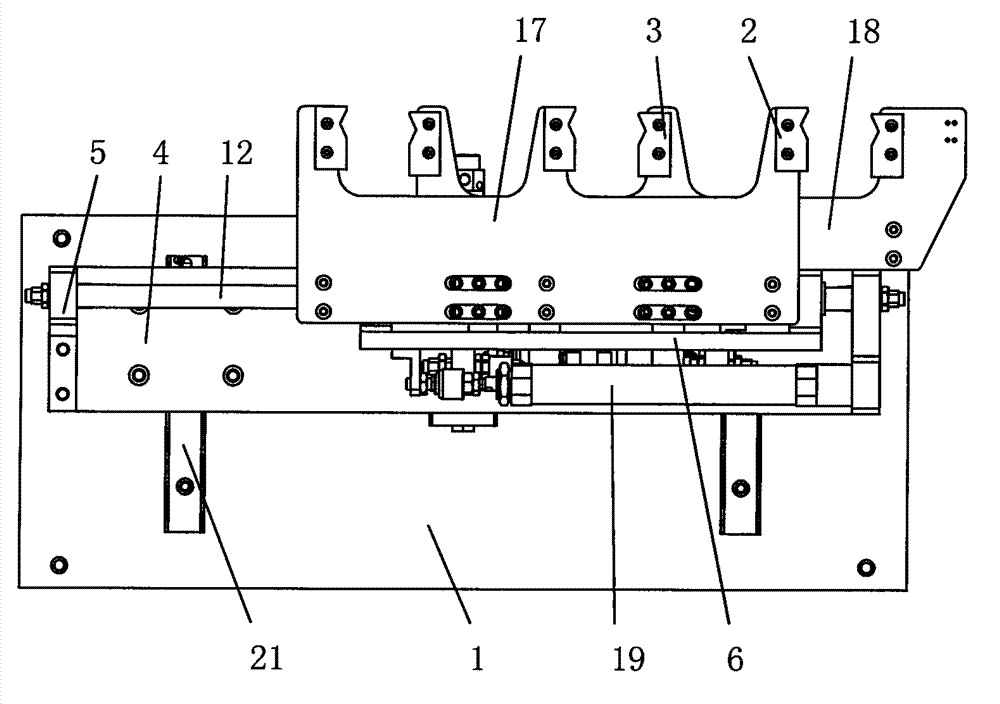 Adjustable clamping mobile manipulator