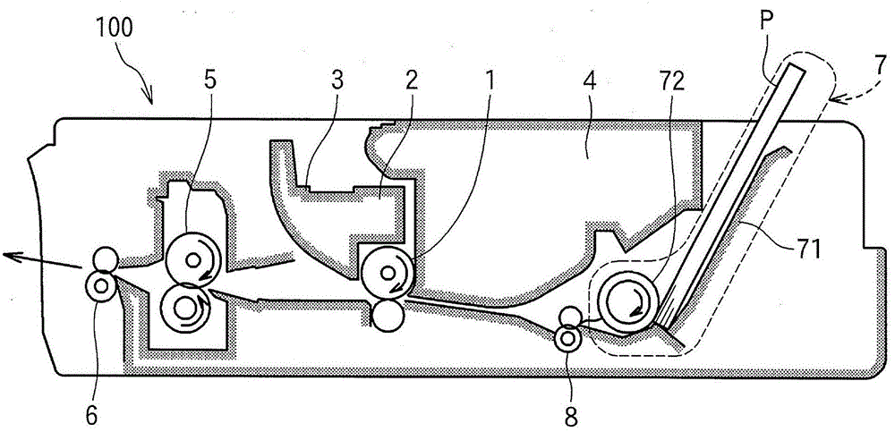 Sheet separating and feeding device and image forming device