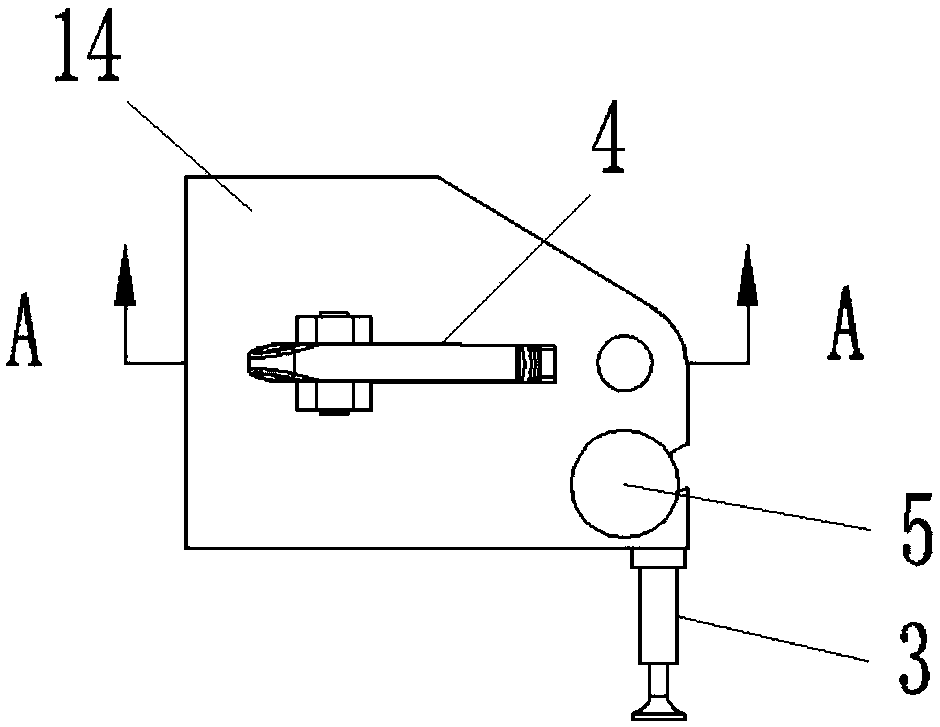 Anti-loosing easily-operated steel channel hoisting device