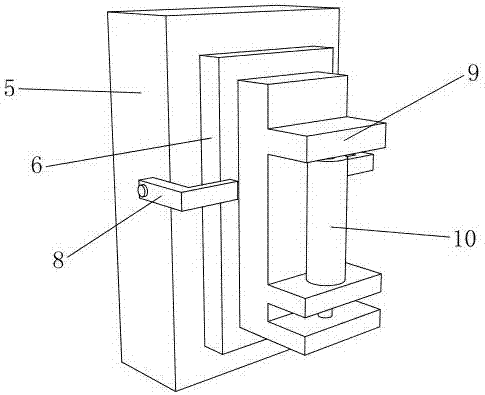 Motor case rolling forming device