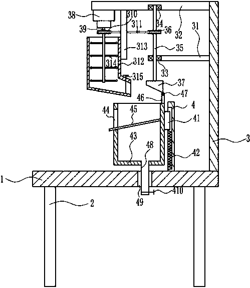 A medical plastic syringe recycling device