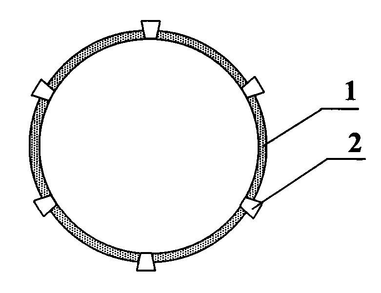 Earth pillar simulation device based on soil water and salt transport rule