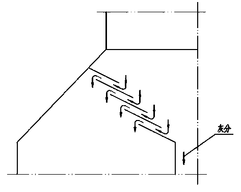 FCC regenerated flue gas dustproof denitration reactor