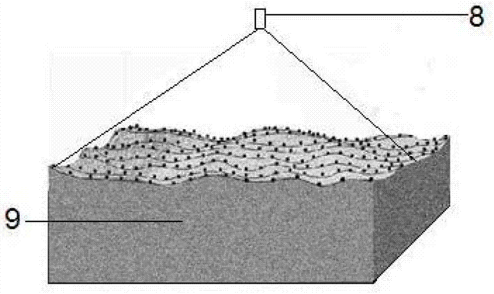 Monitoring method for grain stock in barn