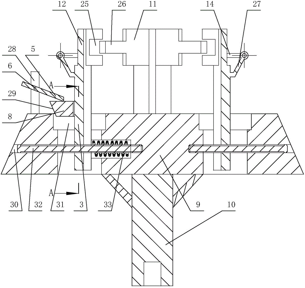 Mop dehydration device