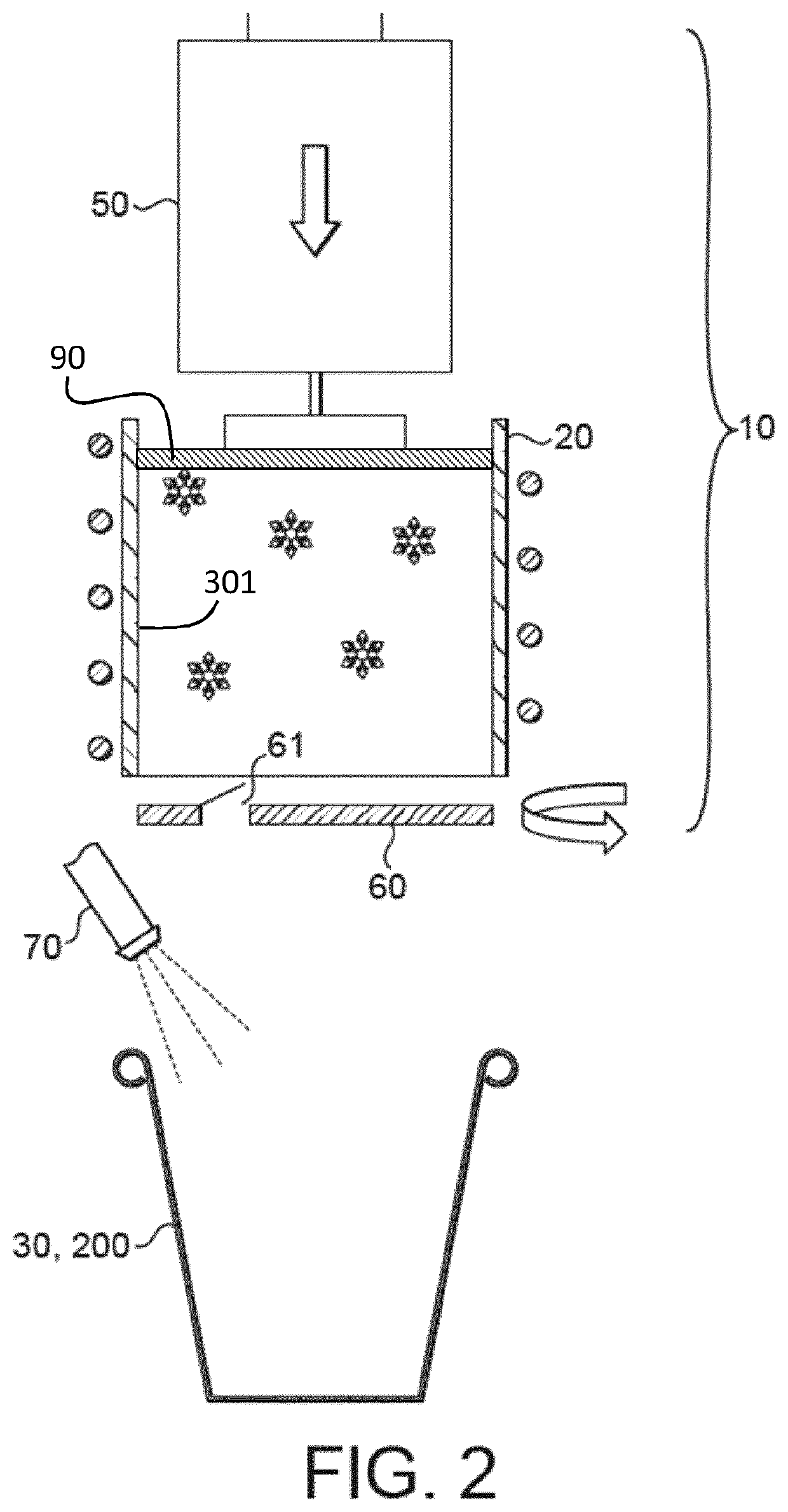 System for delivering frozen or chilled beverages