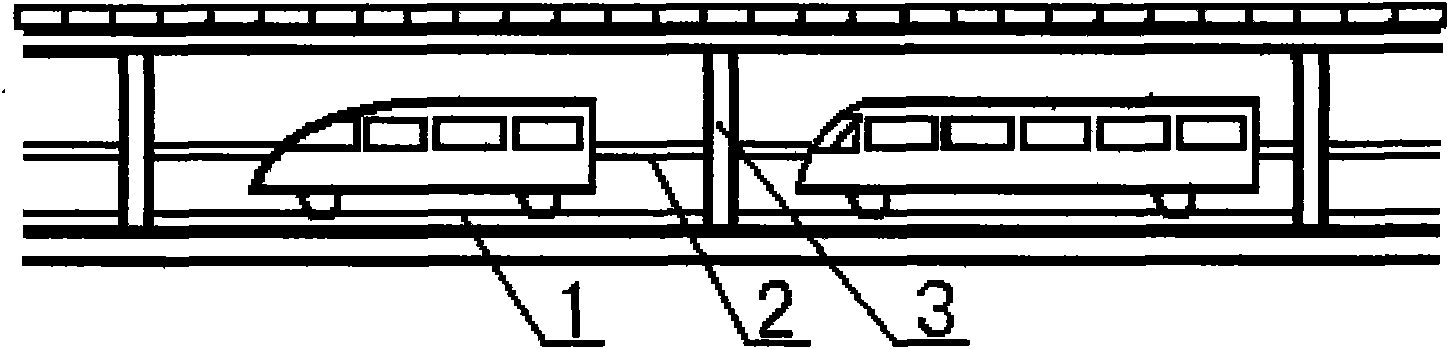 Electric or solar highway-railway combined automobile and line thereof