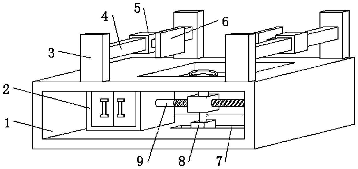 Electric automatization machining platform