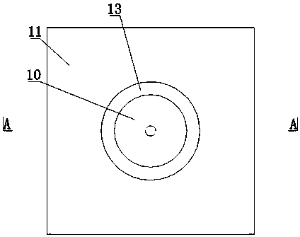 Bulk acoustic wave wall shear stress sensor