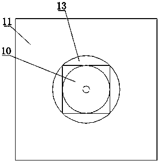 Bulk acoustic wave wall shear stress sensor