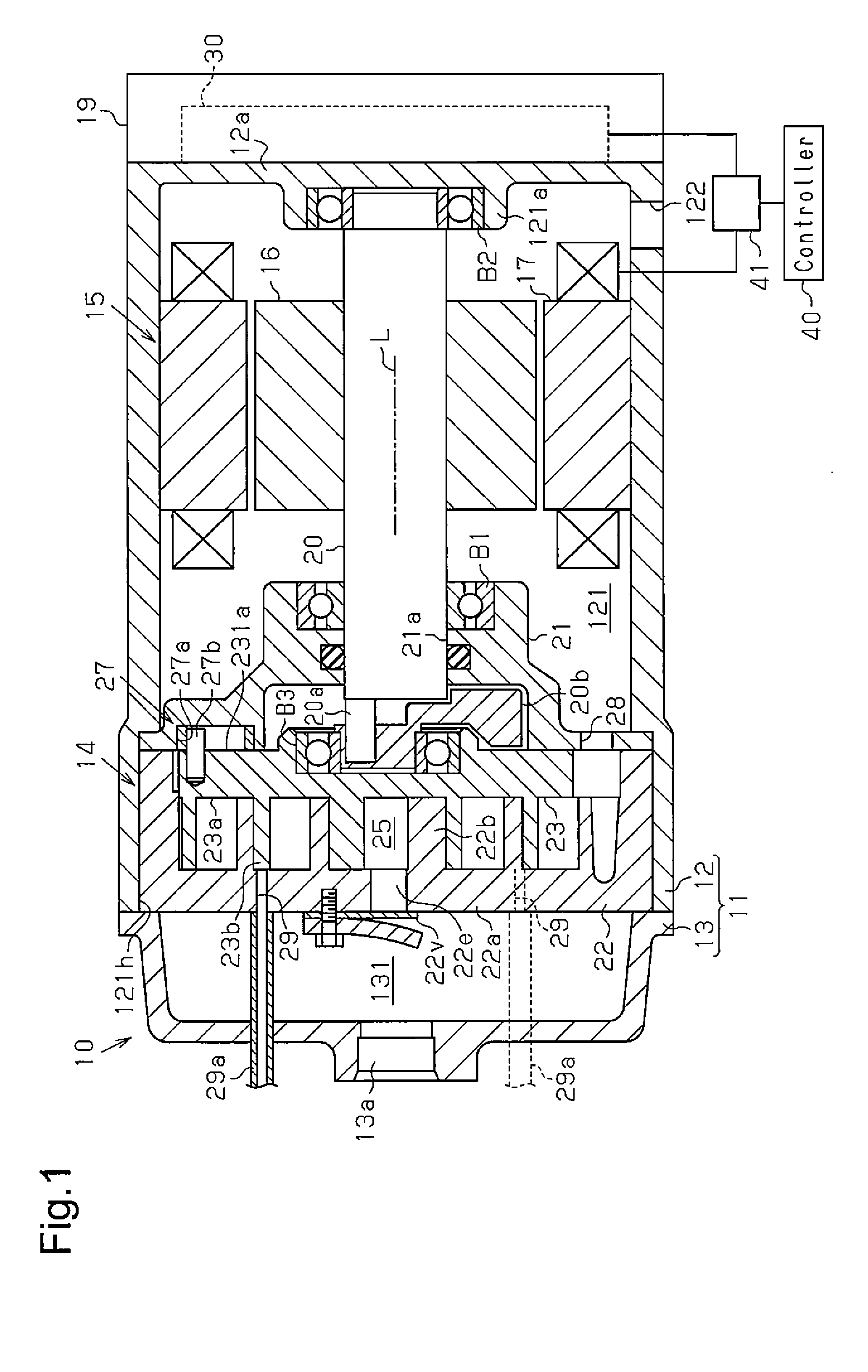 Motor-driven compressor