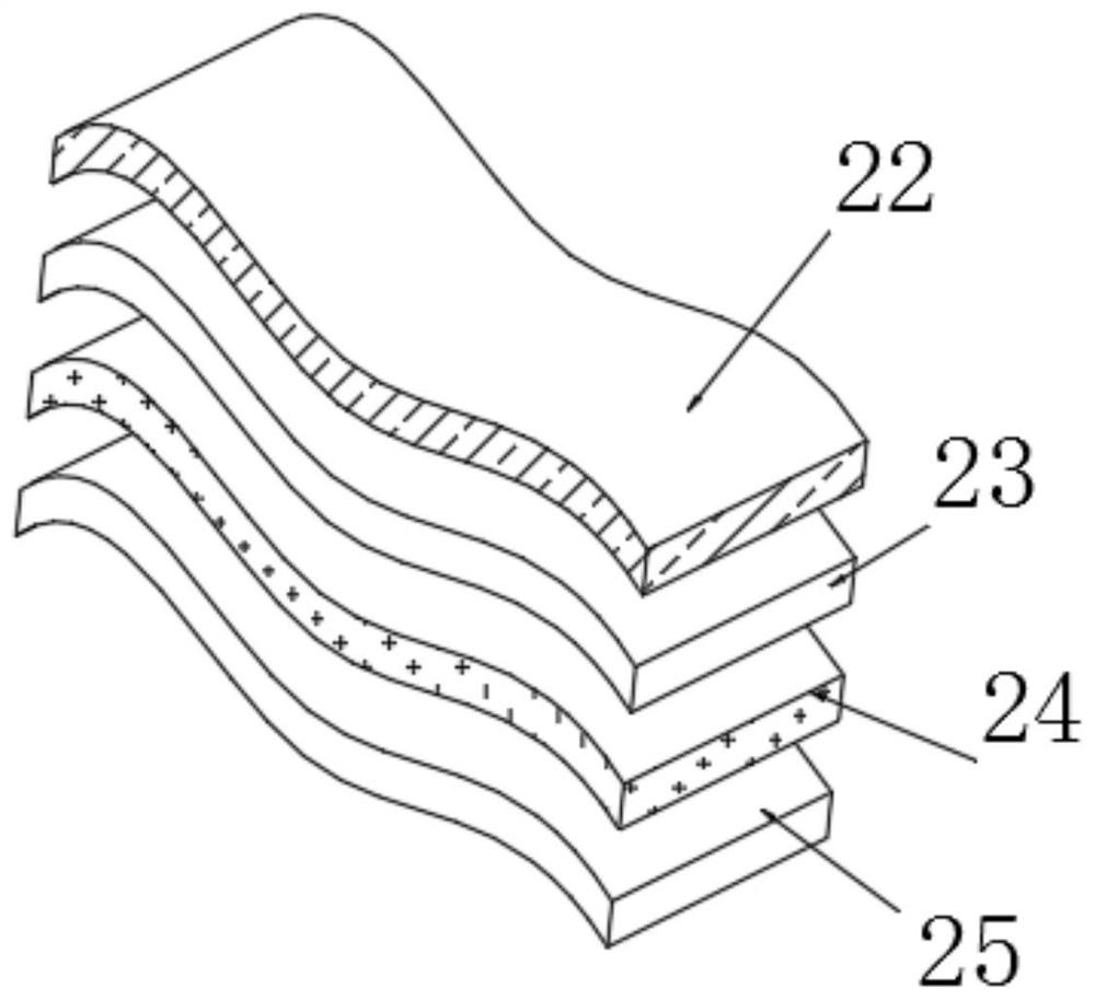 Shell raw material production device and process for production and preparation of shell putty powder