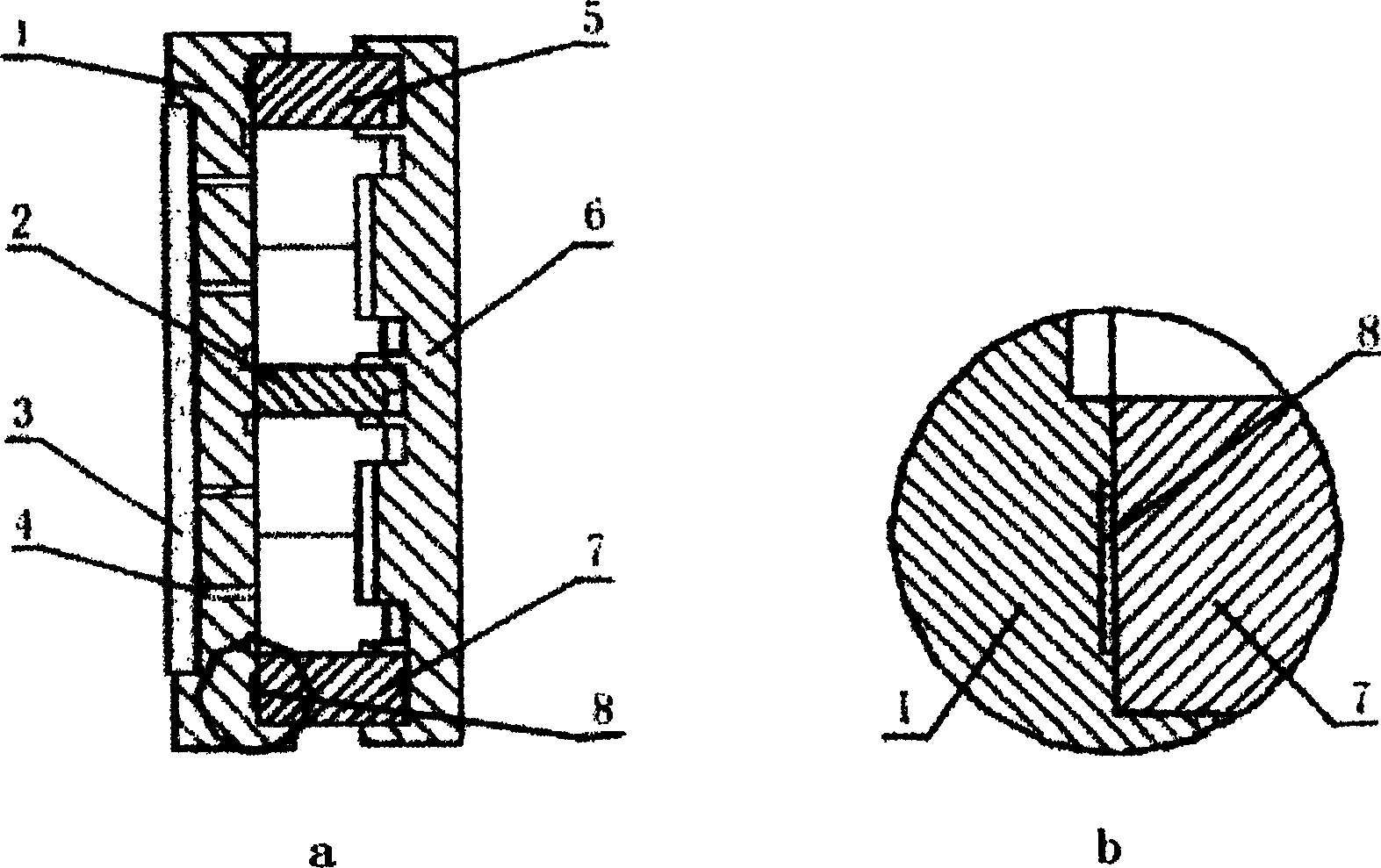 Method for preparing zirconium oxide hollow ceramic mahjong