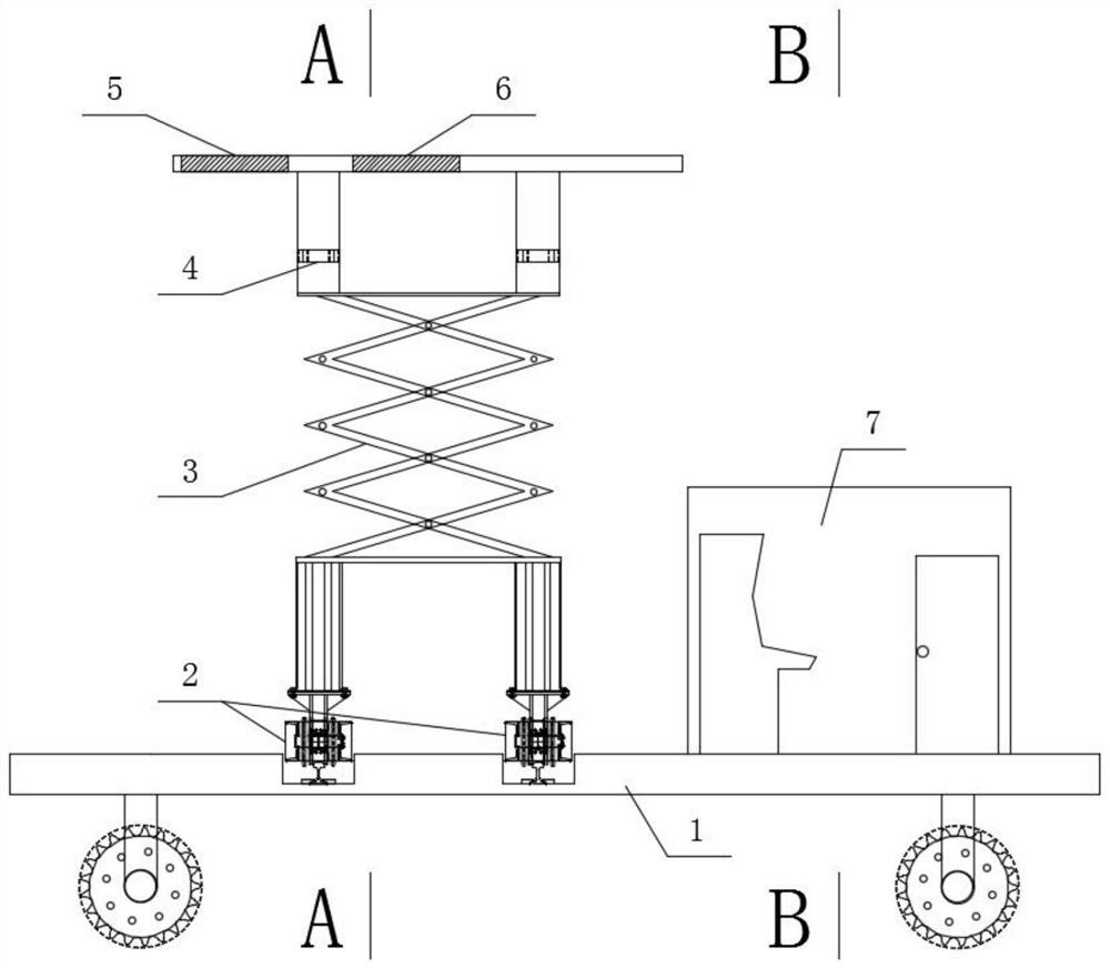 Underground super-long structure defect automatic repairing machine and using method thereof