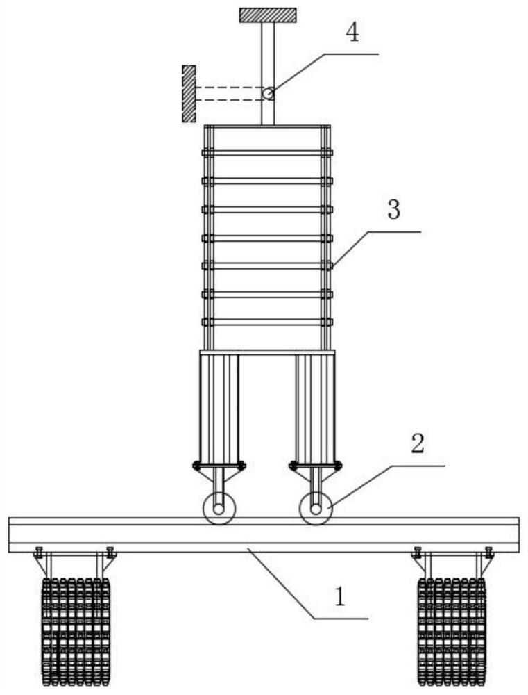 Underground super-long structure defect automatic repairing machine and using method thereof