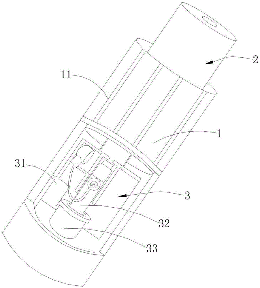 Portable fire extinguisher with explosion vent