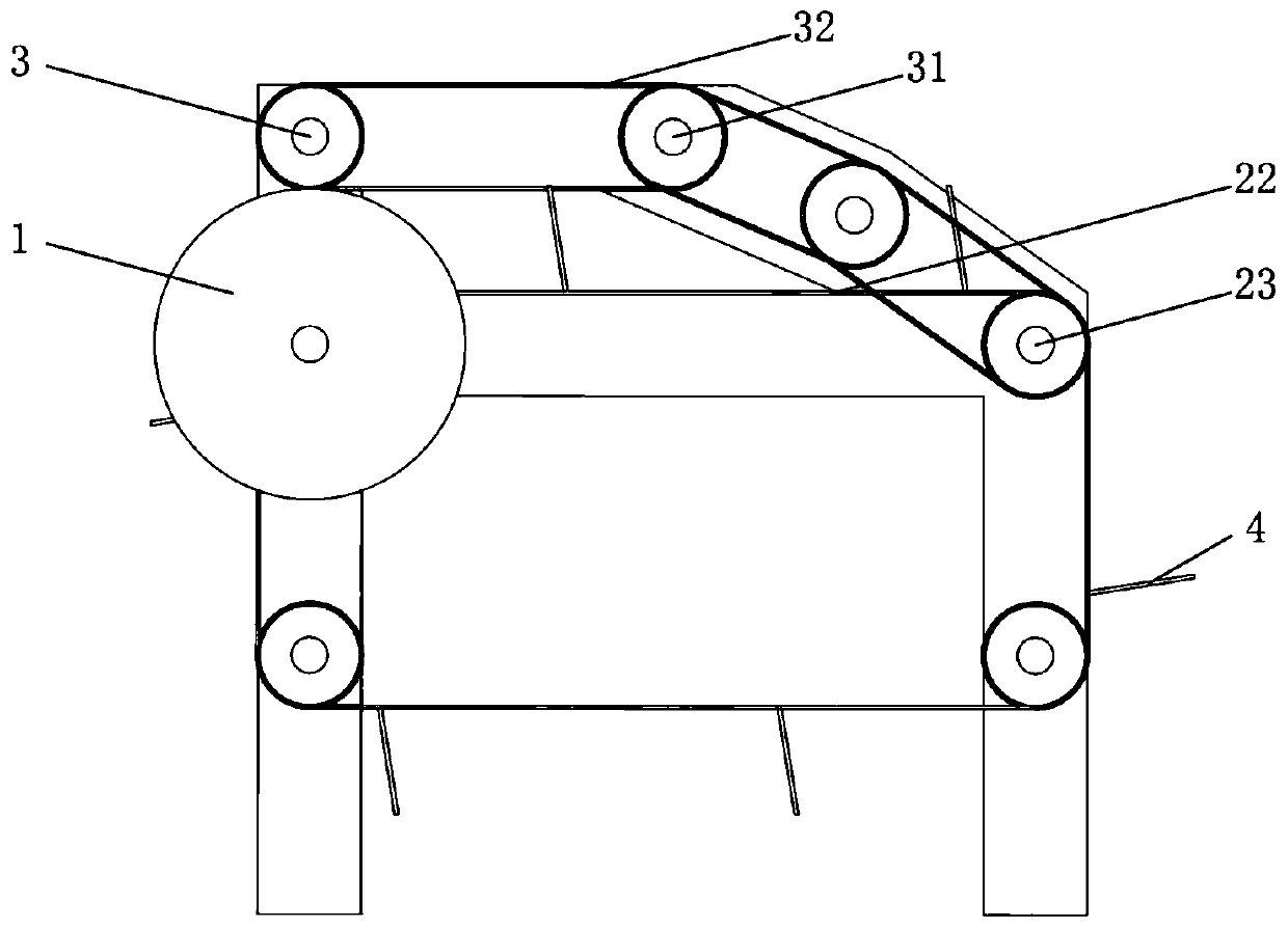 Chipping machine for producing oriented strand boards on basis of plant stems