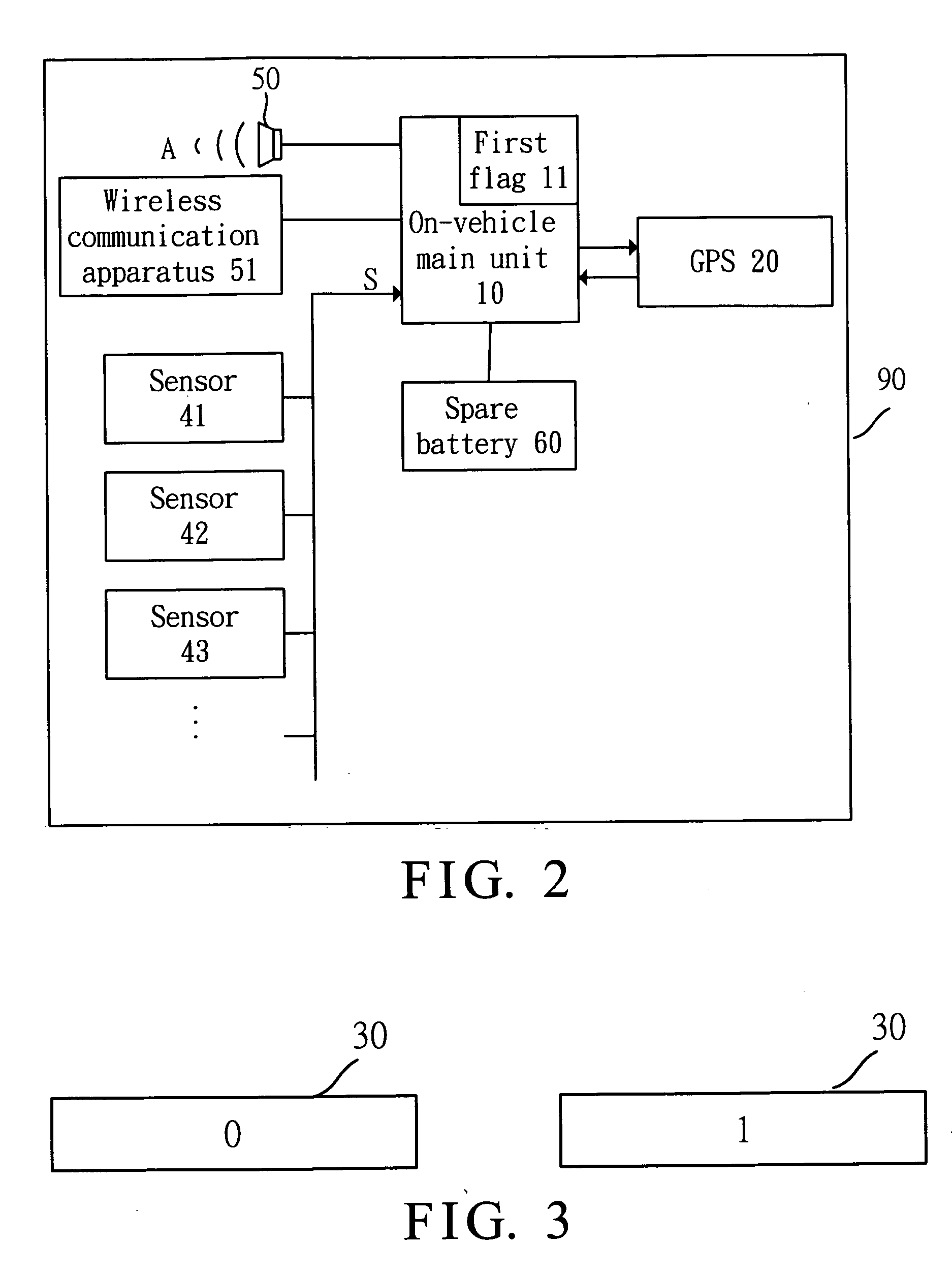 Vehicle burglar alarm system with GPS recognition