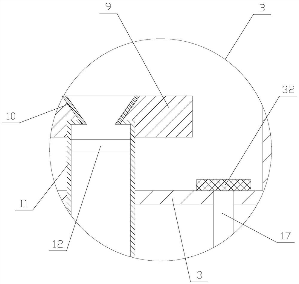 A punching device with protective function