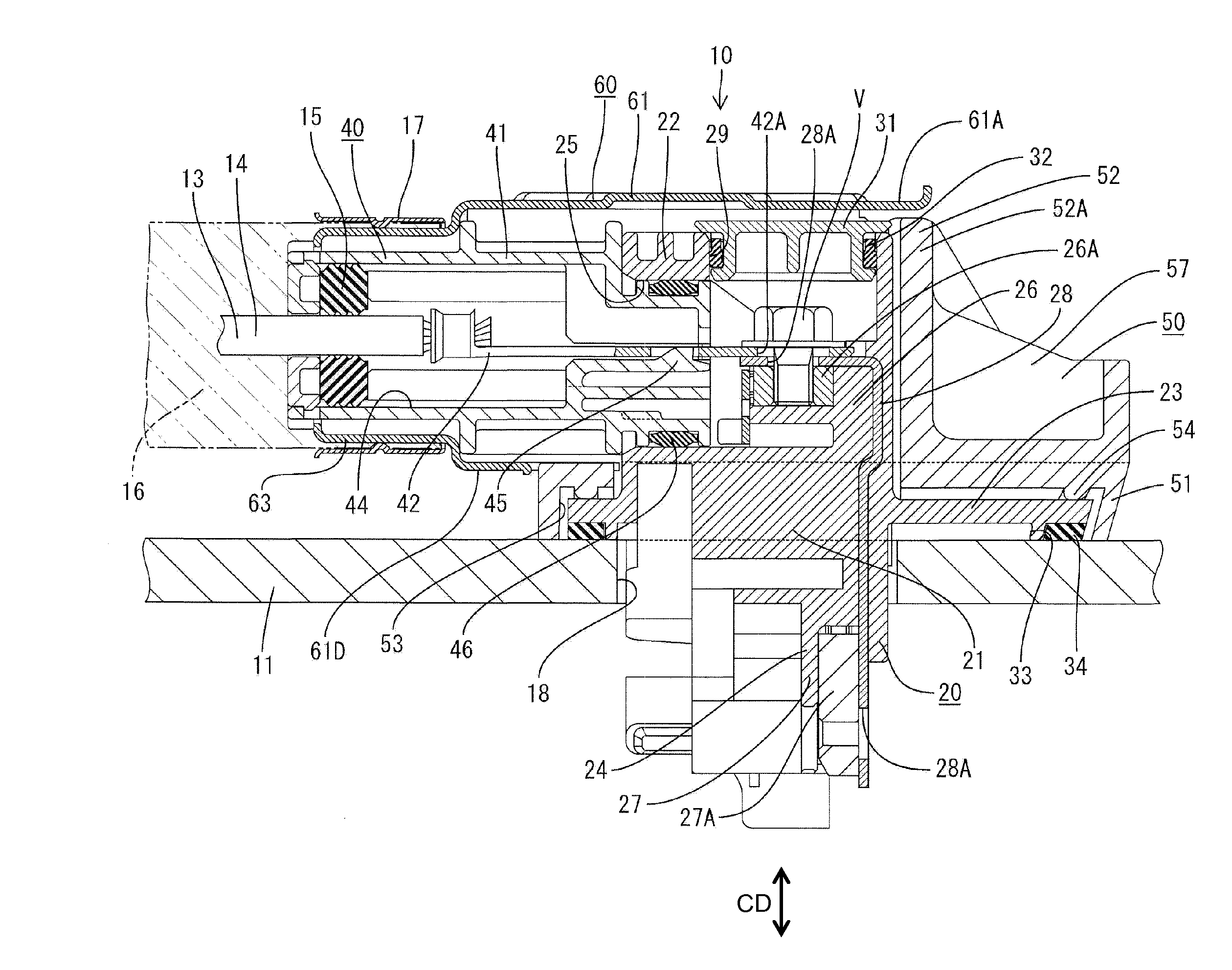 Connector device and connector assembly