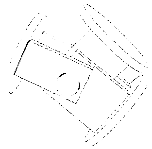 Connection joint between elbow-type damper supports