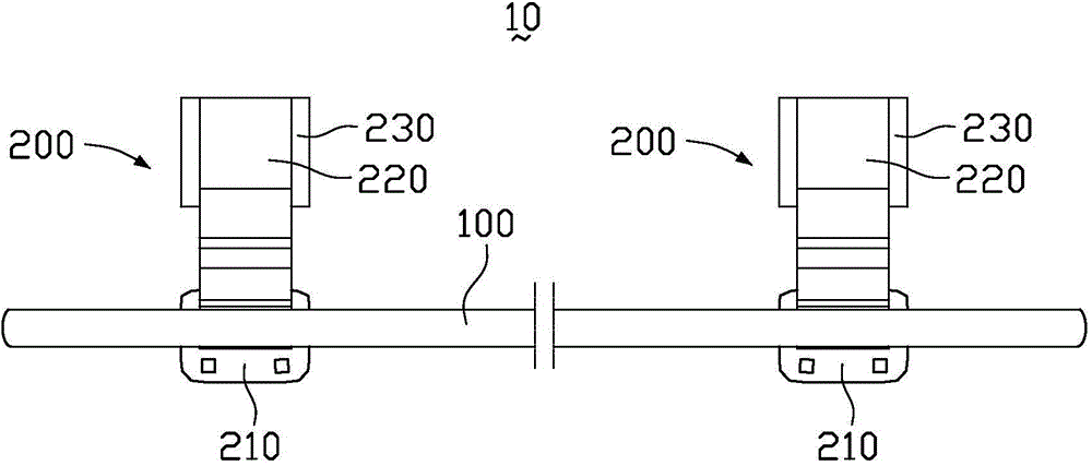 Pedestrian leg protection device of automobile