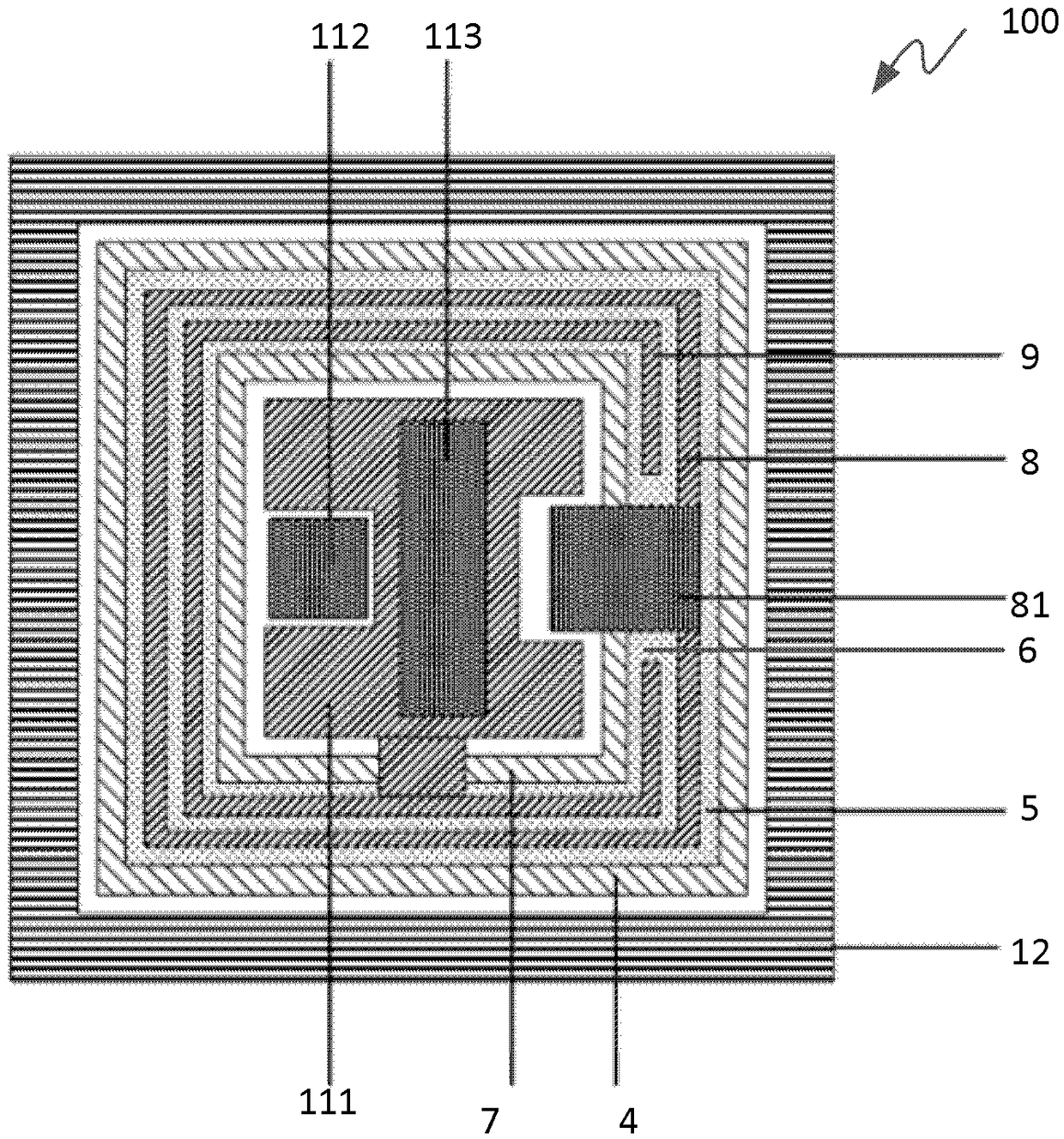 Annular temperature sensor