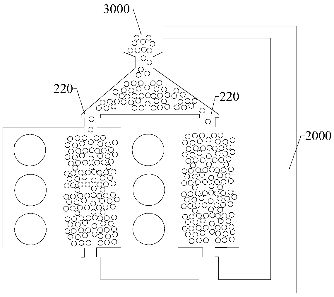 Tar cracking device and method