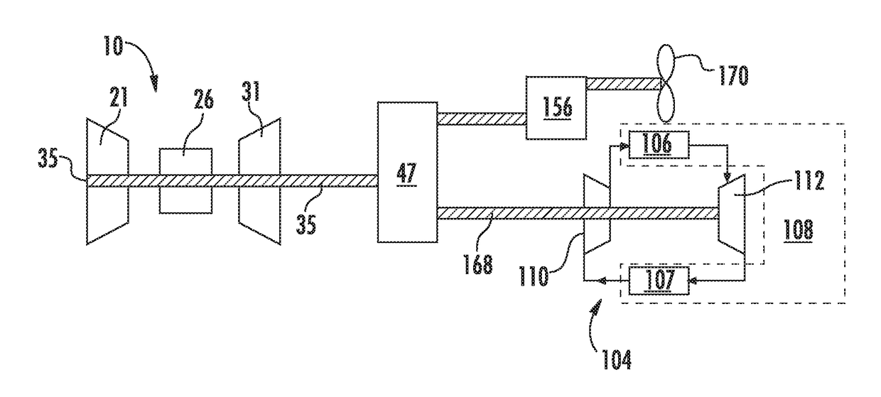 Mechanically driven air vehicle thermal management device