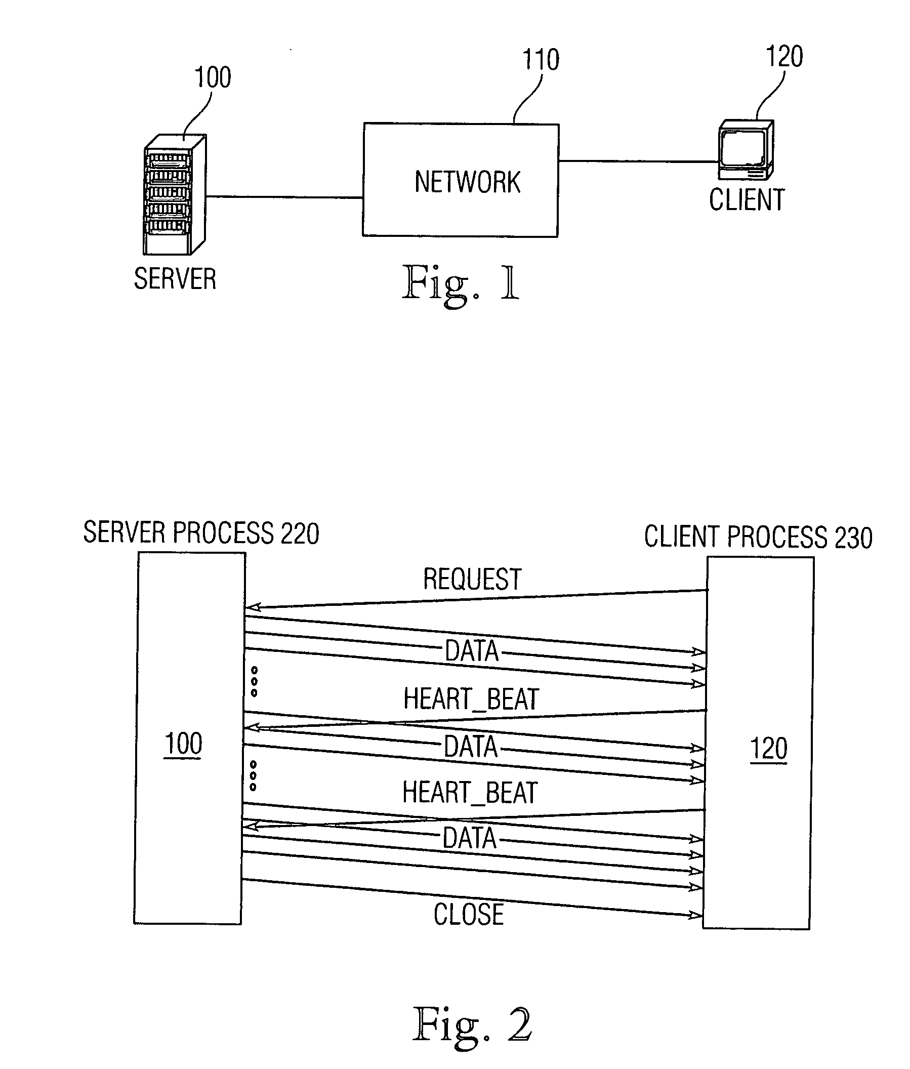 Client-server emulation supporting multicast transmissions of media objects